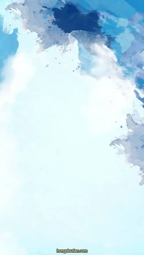 带有深深浅浅蓝色的水彩色喷溅效果浅色a4背景图片