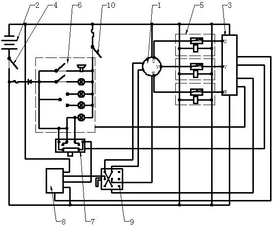 电动三轮车整车控制电路