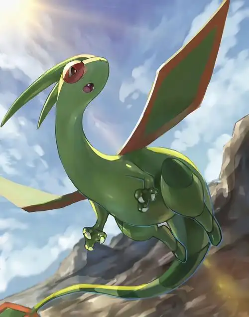 大师笔下画风超帅的宝可梦抗音而歌左右应之