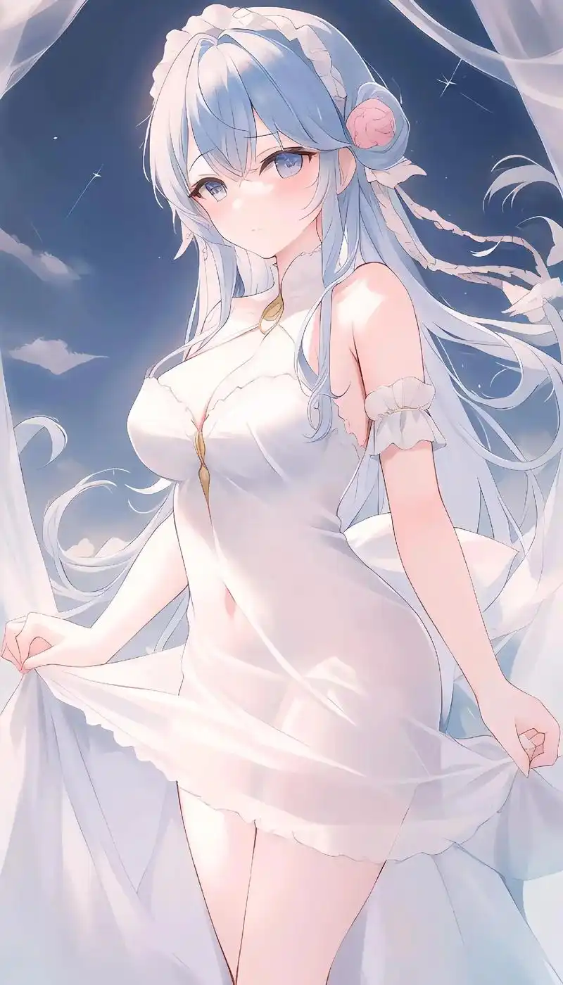 美女壁纸#二次元少女 #二次元壁纸 #二次元动漫 #甜美女孩 - 抖音