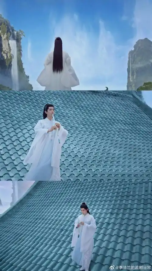 肖战和替身同框