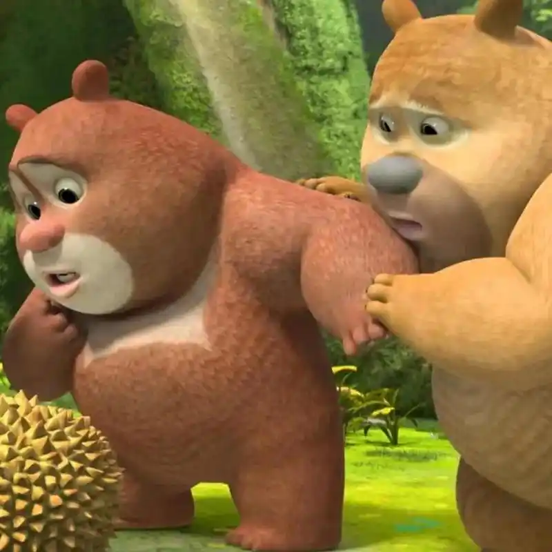 熊出没·熊大熊二表情包头像   熊大熊二都太可爱了吧