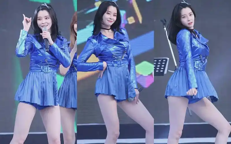 【饭拍合集】hellovenus-权娜拉小姐姐 蓝色胖次热舞饭拍