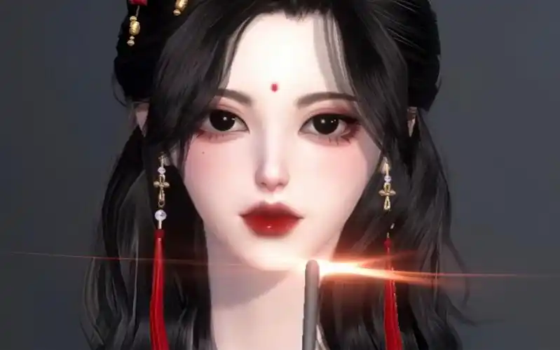 【逆水寒手游捏脸】小说里明媚娇艳的女主角