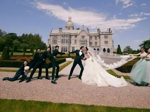 张若昀和唐艺昕的婚礼举办地阿代尔庄园被评为爱尔兰领先酒店