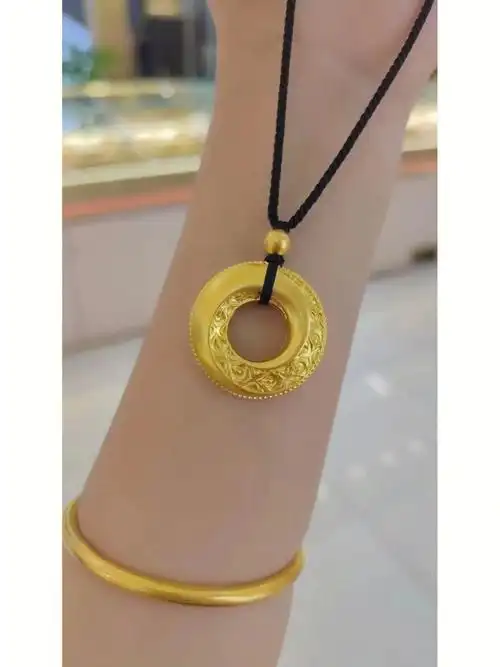 老庙黄金吊坠