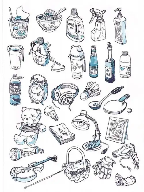 临完线稿之后想着用墨水涂点儿颜色吧,差点就翻车了08临摹裴老师