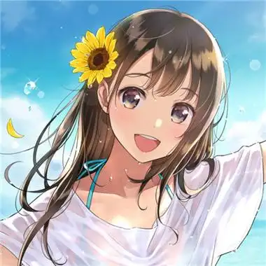 唯美头像女生简单气质动漫