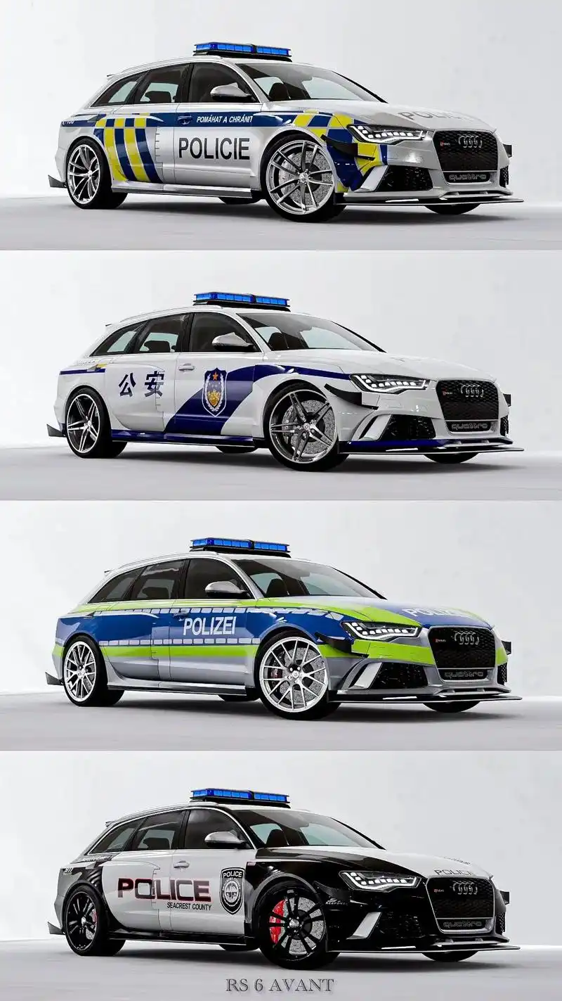 "端午节注意出行安全,警车随时待命" #奥迪rs6avant - 抖音