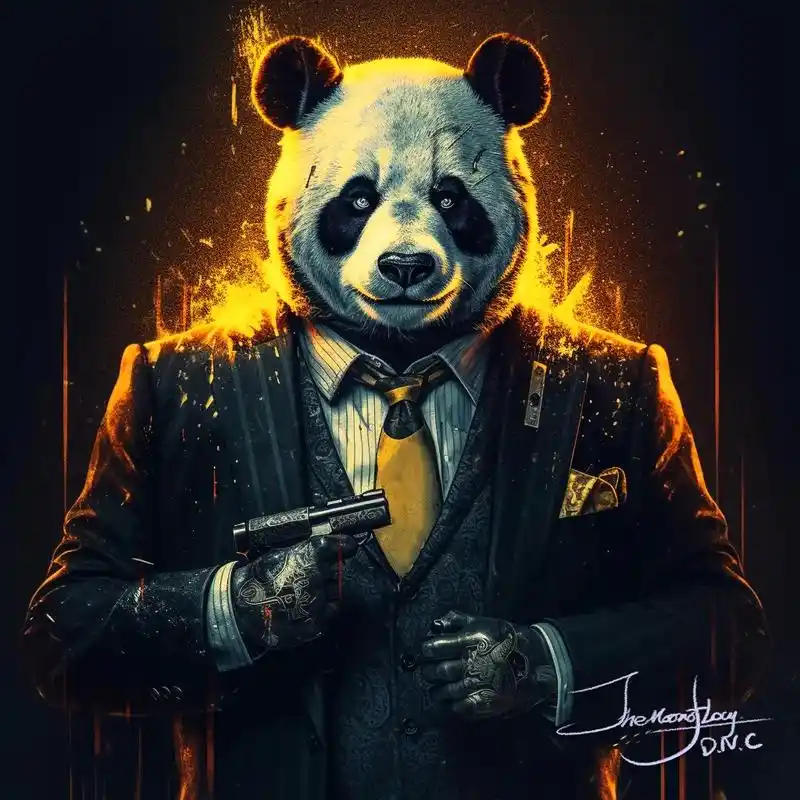 panda化"教父"主题头像合集.出一期熊猫化"教父"的主题 - 抖音