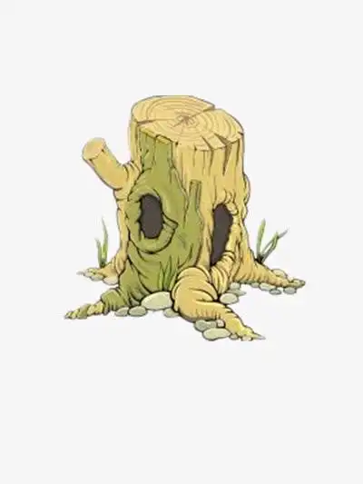 树根,树干,干枯树干,树洞