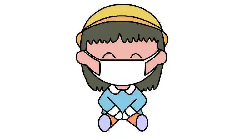 戴口罩的小孩简笔画戴口罩的小孩简笔画步骤可爱小孩戴口罩简笔画