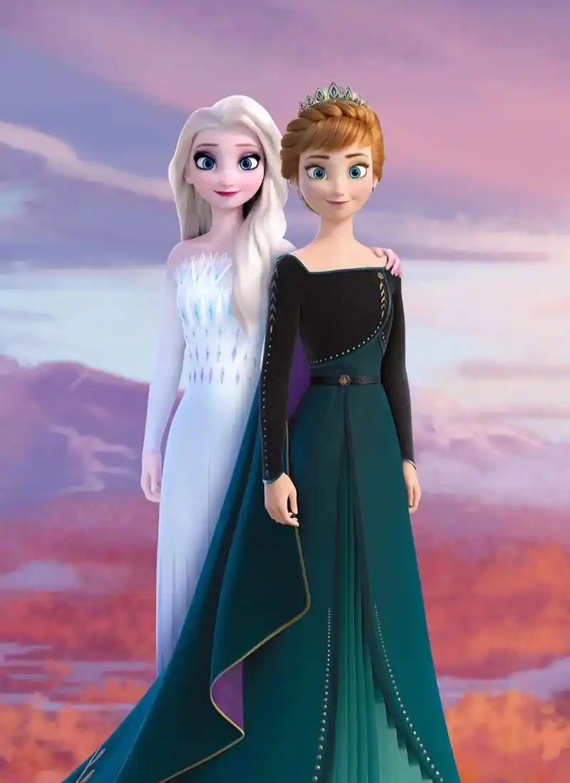 电影《冰雪奇缘2》:姐妹情深,冒险不停