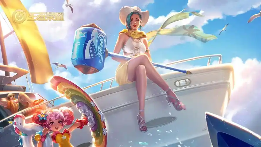 王者荣耀 | 钟无艳 | 英雄皮肤高清壁.#王者荣耀 #高清 - 抖音