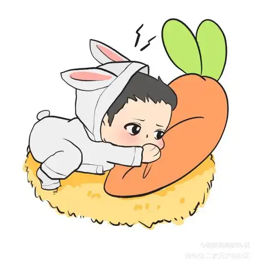 兔宝宝群_娘娘腔188男团邵群q版绘画作品