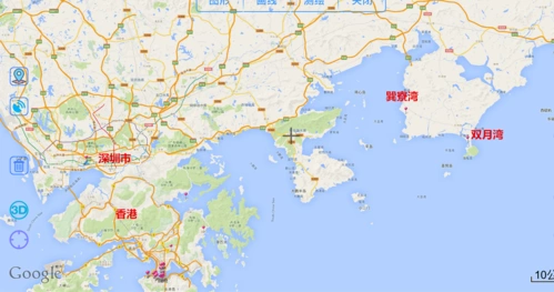 巽寮湾和双月湾是惠东著名的景点,都拥有长长的海岸线,美景如画.