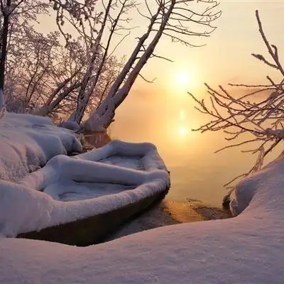 唯美雪景头像美丽的冬季风光雪景做头像真是不错的