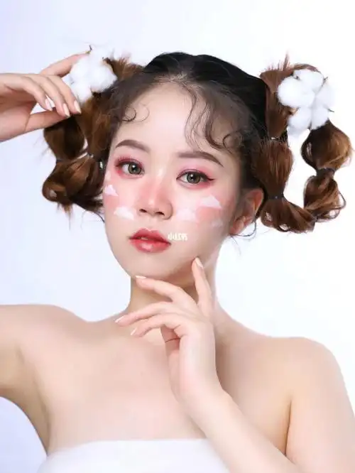 创意妆容_创意妆_彩绘_创意_美妆_彩妆_整体妆容