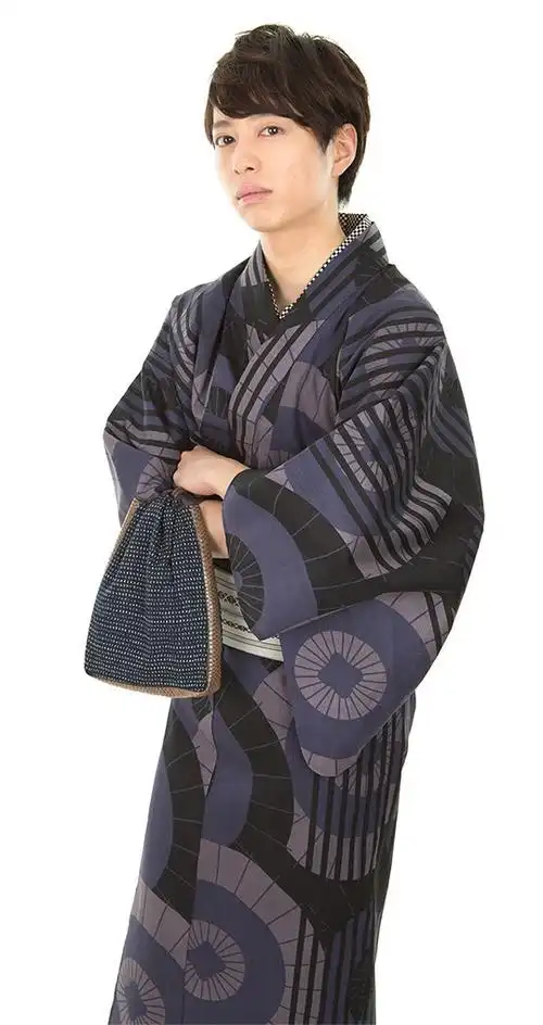 日本人穿的衣服男士传统正式和服浴衣腰带套装长袍浴袍家居服旅拍服饰