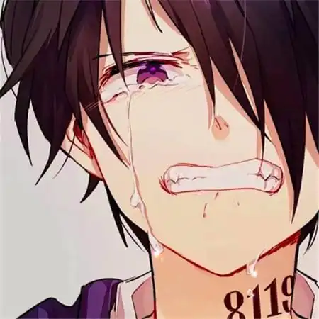 伤感流泪男头图片 在夜里哭得撕心裂肺的男孩哭完记得成熟_男生头像