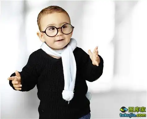 外国婴儿 外国小孩 戴眼镜 保护眼睛 保护视力 外国小孩图片 国外儿童