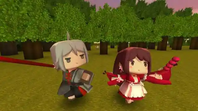 迷你世界花小楼找叶小龙哥哥学武术