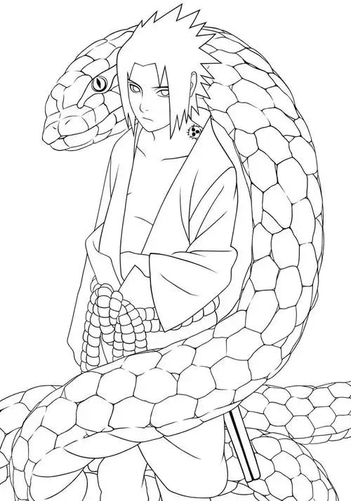naruto coloring pages shippuden