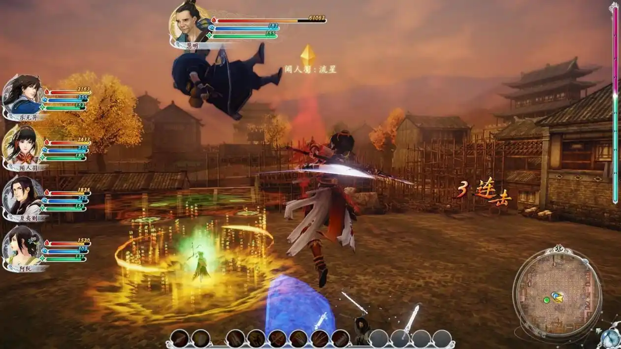 哪些武侠游戏值得一玩?《武林志2》玩家击杀npc被捕快追杀