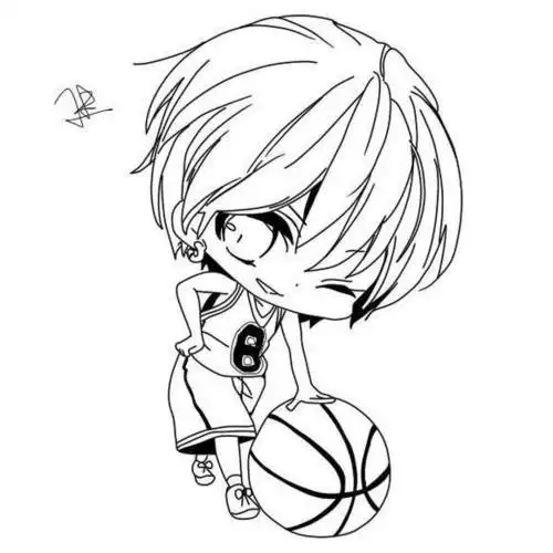 男生动漫q版简笔画