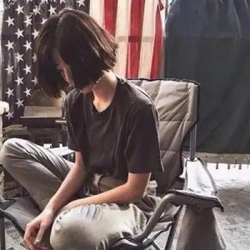 短发 女 高冷头像侧脸 女生头像图片大全 -【爱个性】