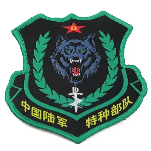 q046 特种狼牙臂章 魔术贴