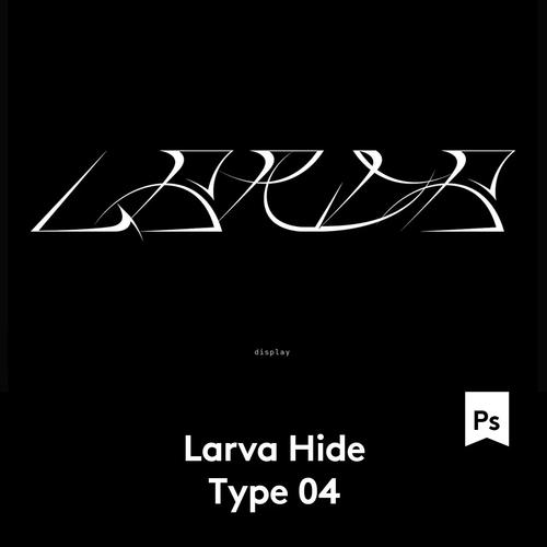 潮流未来派锋利尖锐标题文字设计英文字体设计素材 f2020111602