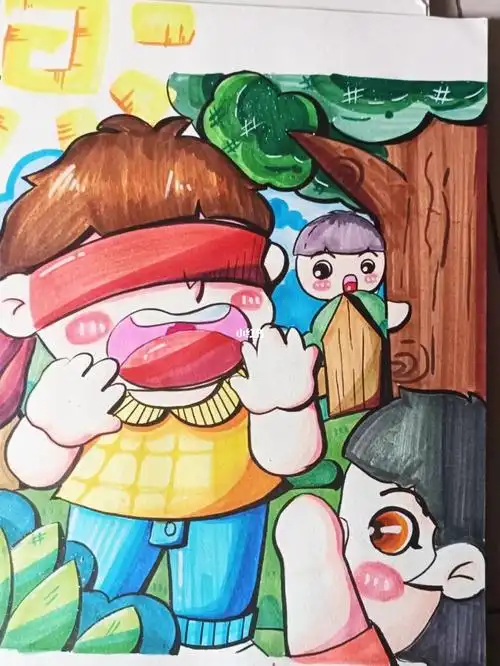 捉迷藏户外游戏