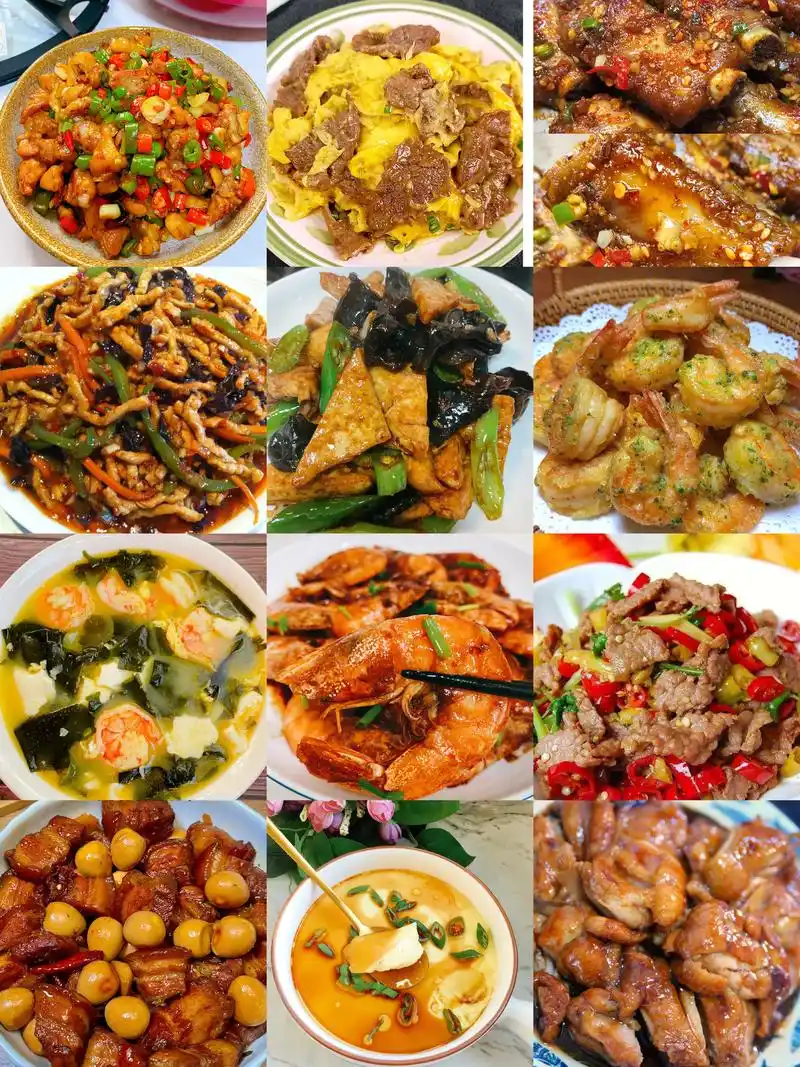 12道家常菜合集,做法简单.  今天整理了 - 抖音