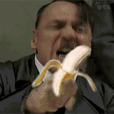 元首吃香蕉聊天表情gif图表情