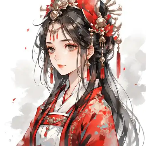 红嫁衣头像👰‍♀️,古典韵味十足💖