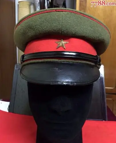 二战日军四五式军官大檐帽-se57929575-帽子-零售-7788收藏__中国收藏