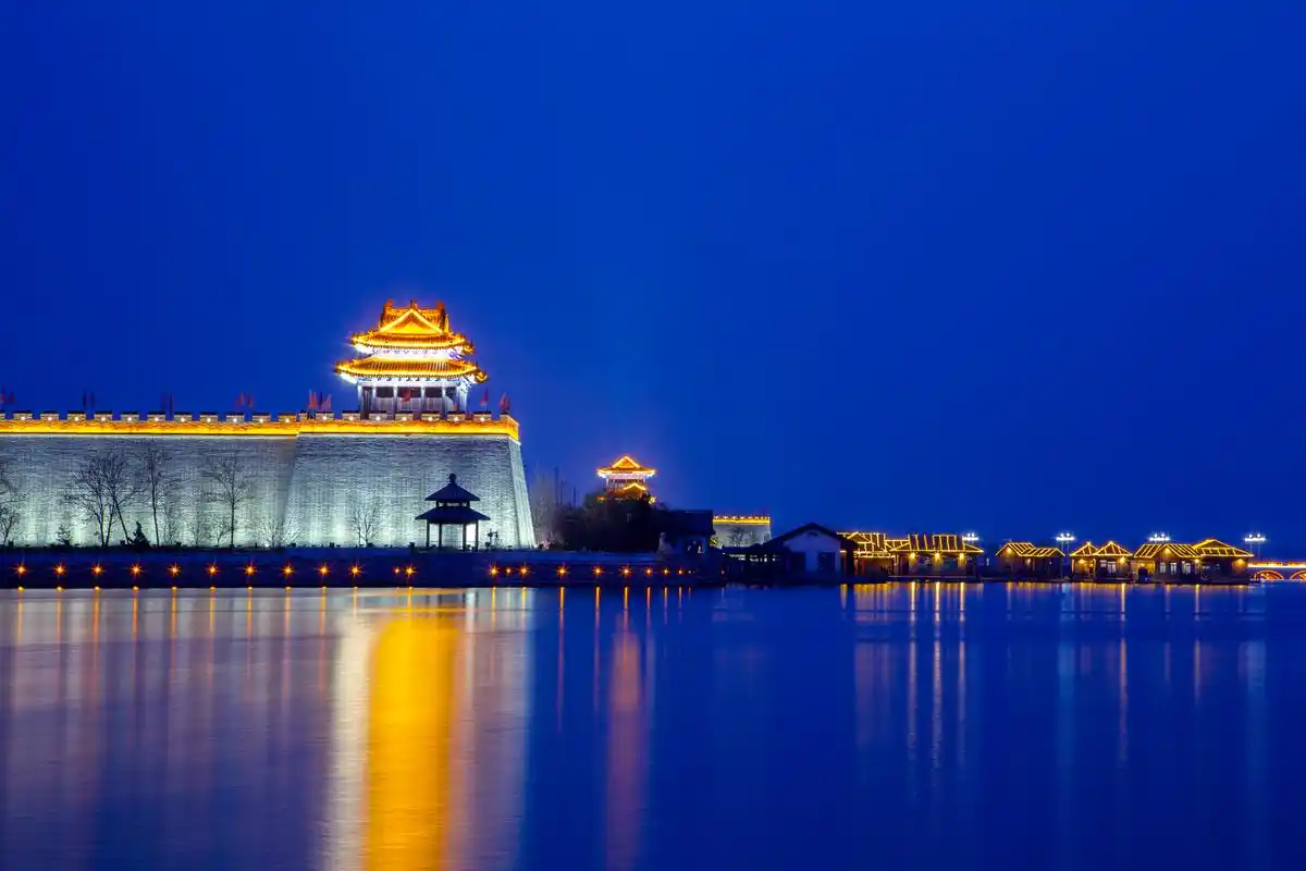 早秋漫游指南#  聊城的citywalk:古城新韵  一,线路规划  白天