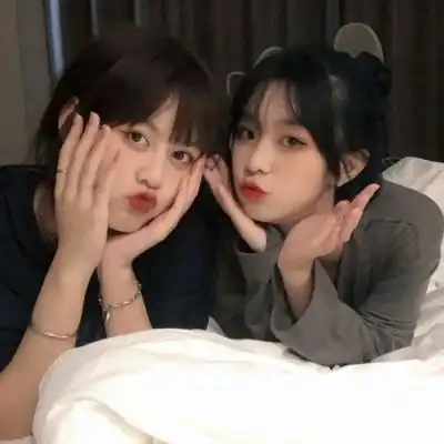 闺蜜两人头像时尚潮流高清潮流时尚的二人闺蜜头像图片