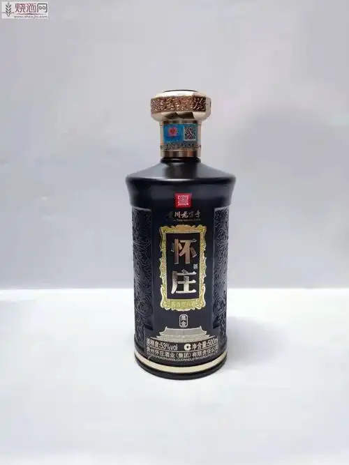 怀庄酒黑金53度酱香型白酒500mlx6瓶装