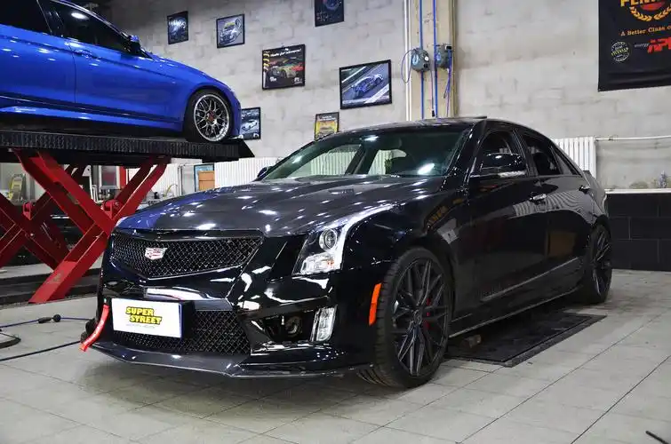 凯迪拉克ats-l 全面黑化改装打造黑武士风格