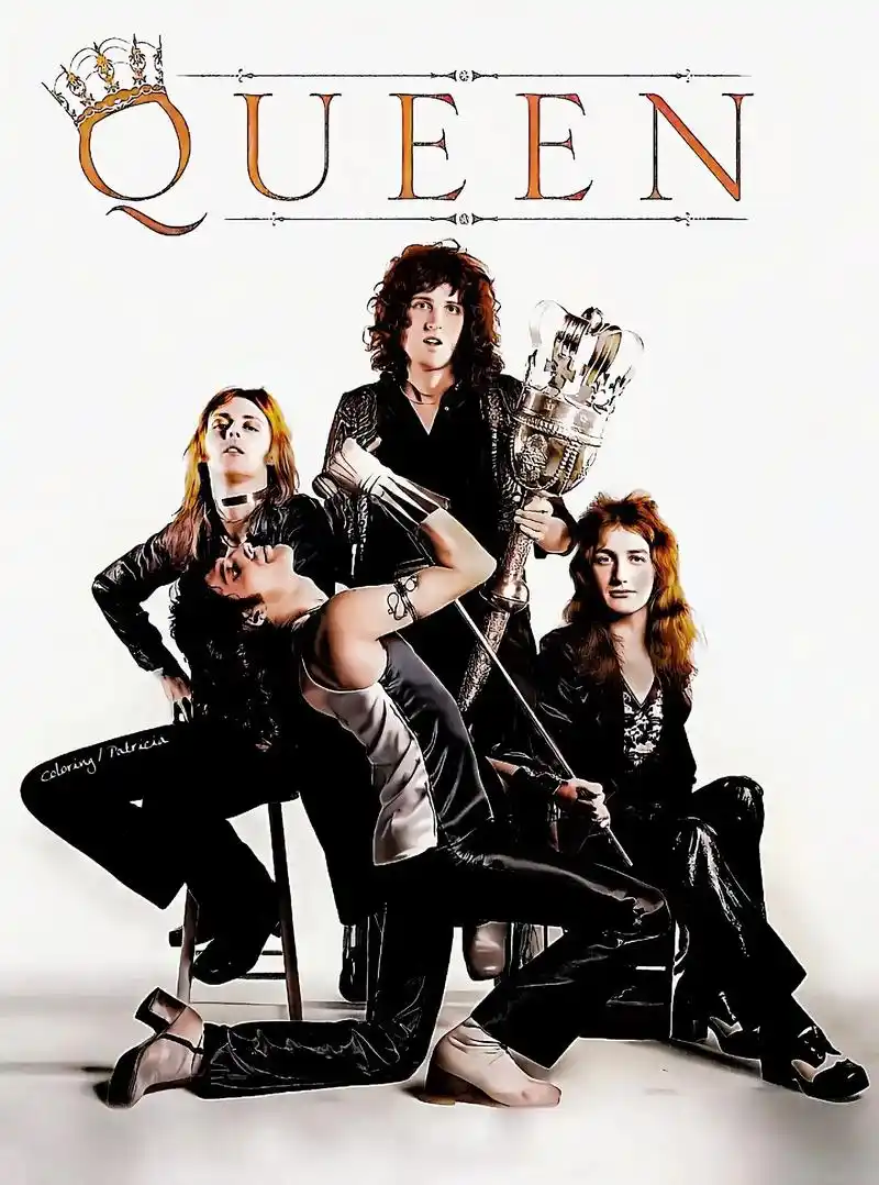 【皇后乐队】1973-1975的清晰照片