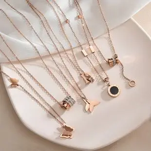 项链女小蛮腰不掉色锁骨链