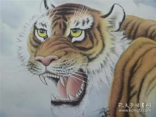 陈胜广工笔画(威震山河)