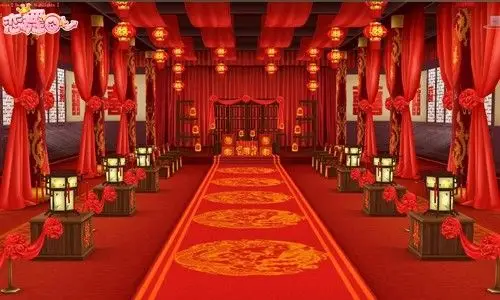 【古典中式婚礼场景】