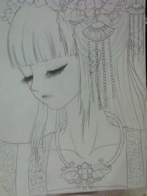 手绘-搜狗搜索-10kb 靴子画法动漫古装美女简笔画素材古装简笔画人物