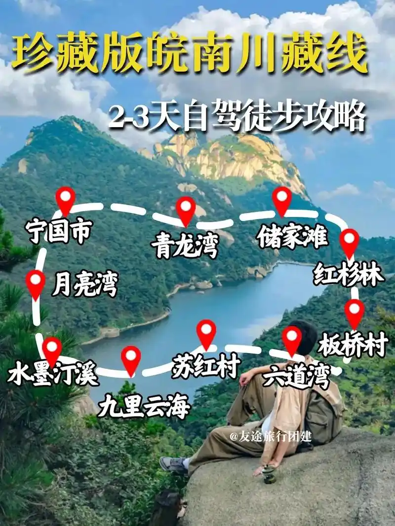 珍藏版皖南川藏线自驾徒步攻略速来围观97.