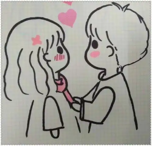 浪漫简笔画 浪漫简笔画图片大全手绘