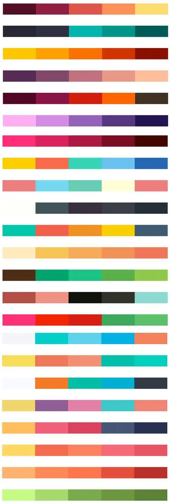 配色★渐变★进阶 源于各处 侵权删除★绘画★水彩★色卡