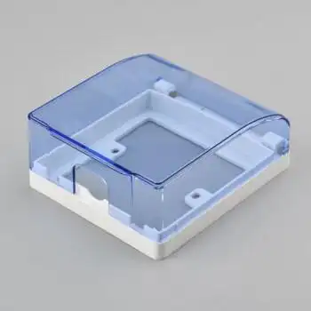 插座防水罩86型户外防水盒浴室卫生间五孔插座防水盒防溅盒电源开关